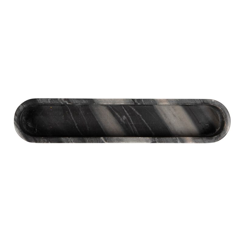 Marble Oval Dish, Grey image number 6