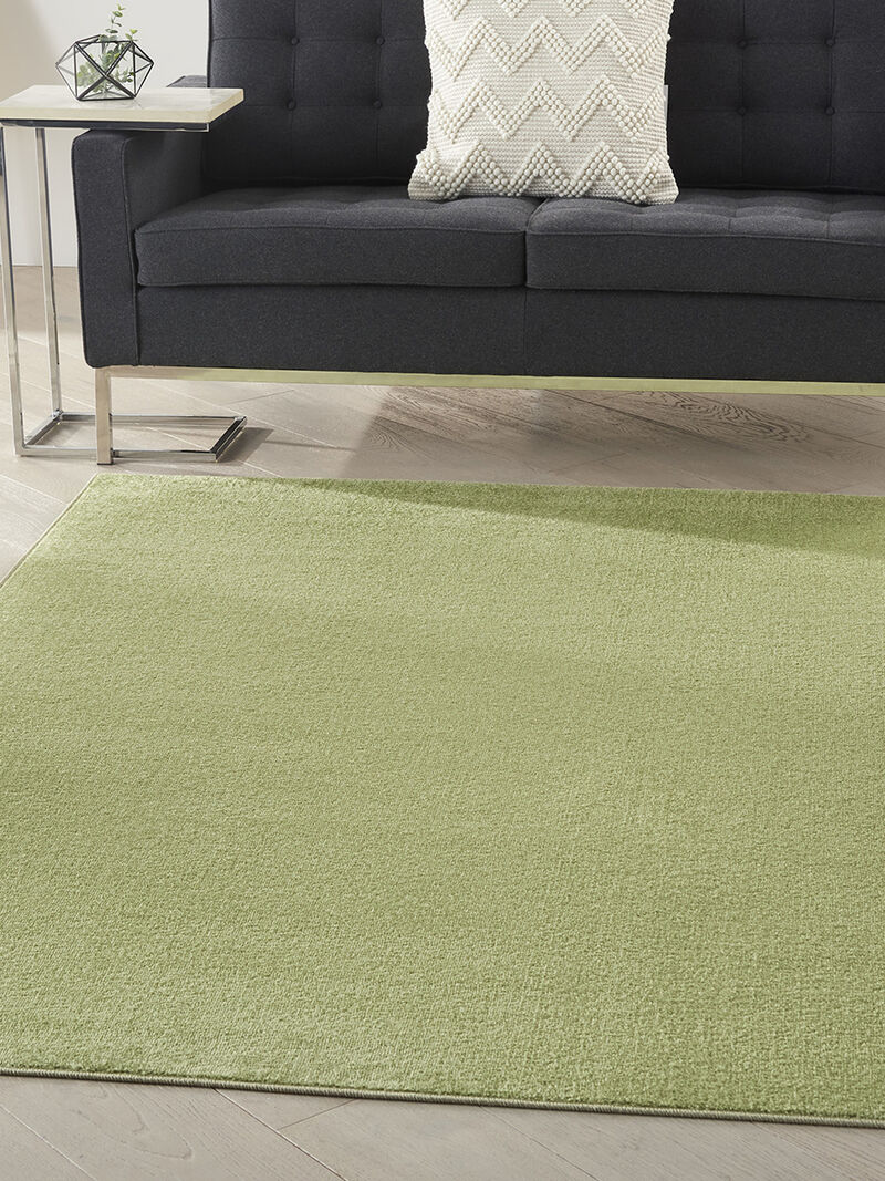 Nourison Essentials NRE01 Green 5' x 7' Rug image number 7