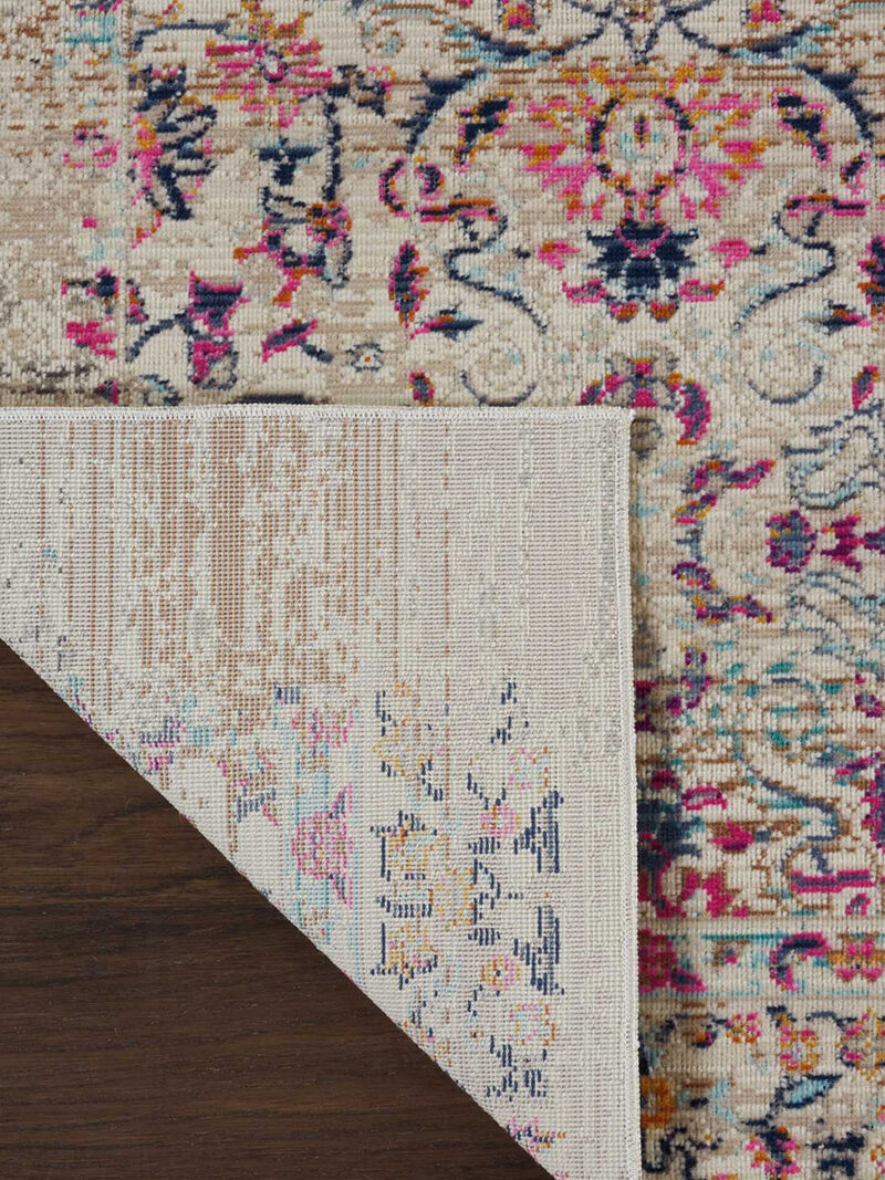 Vintage Kashan VKA02 Ivory 2' x 6' Rug