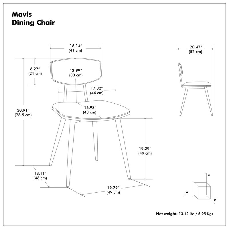 Mavis Dining Chair (Set of 2)