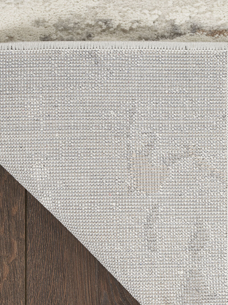 Elation ETN13 Ivory/Gray 4' x 6' Rug