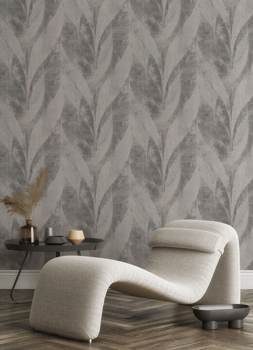 Blake Sterling Leaf Wallpaper (Set of 2)