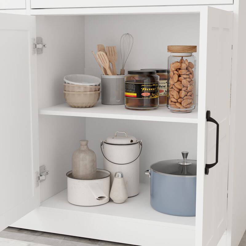 Gwazet Sideboard Buffet Cabinet image number 3
