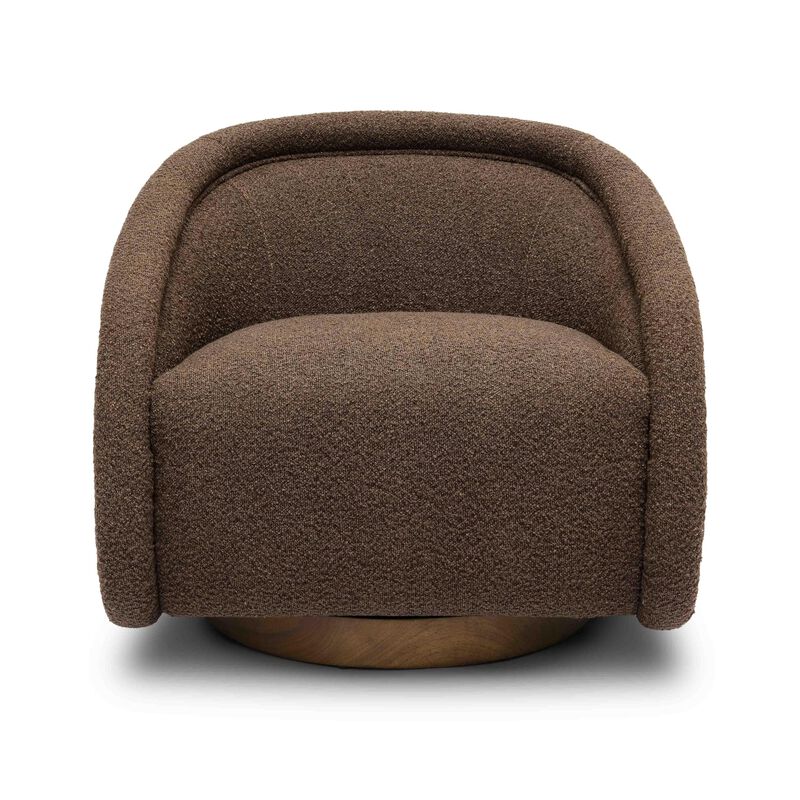 Rory Boucle Swivel Chair image number 6
