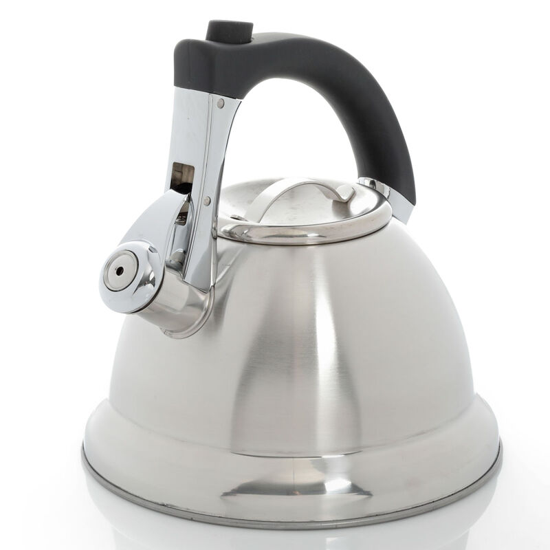 Mr Coffee Collinsbrook 2.4 Quart Stainless Steel Whistling Tea Kettle image number 1