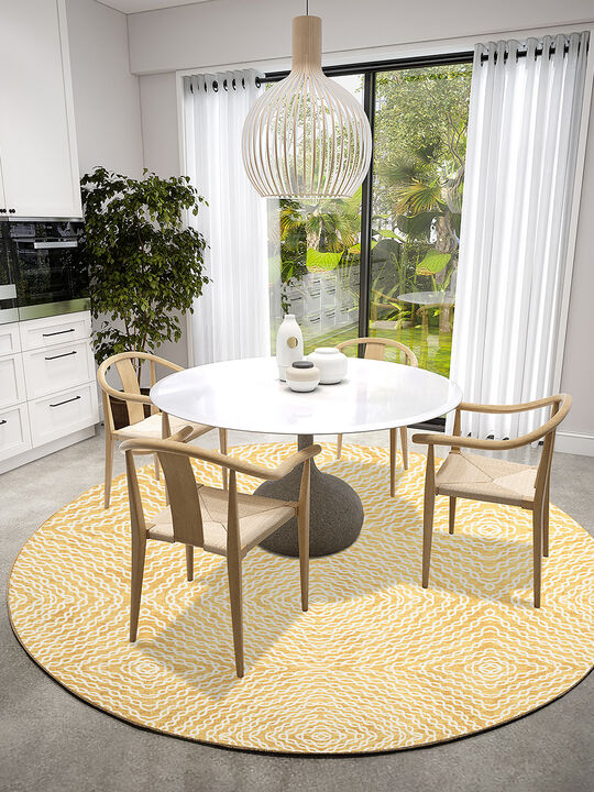 Brisbane BR3 Gold 8' Rug