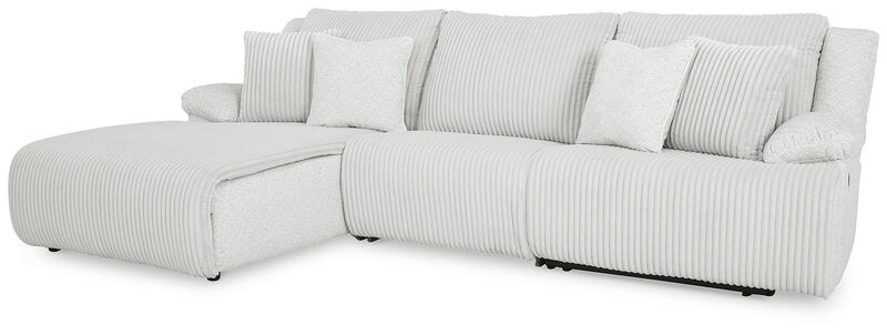 Top Tier 3-Piece Reclining Sectional Sofa Chaise image number 0