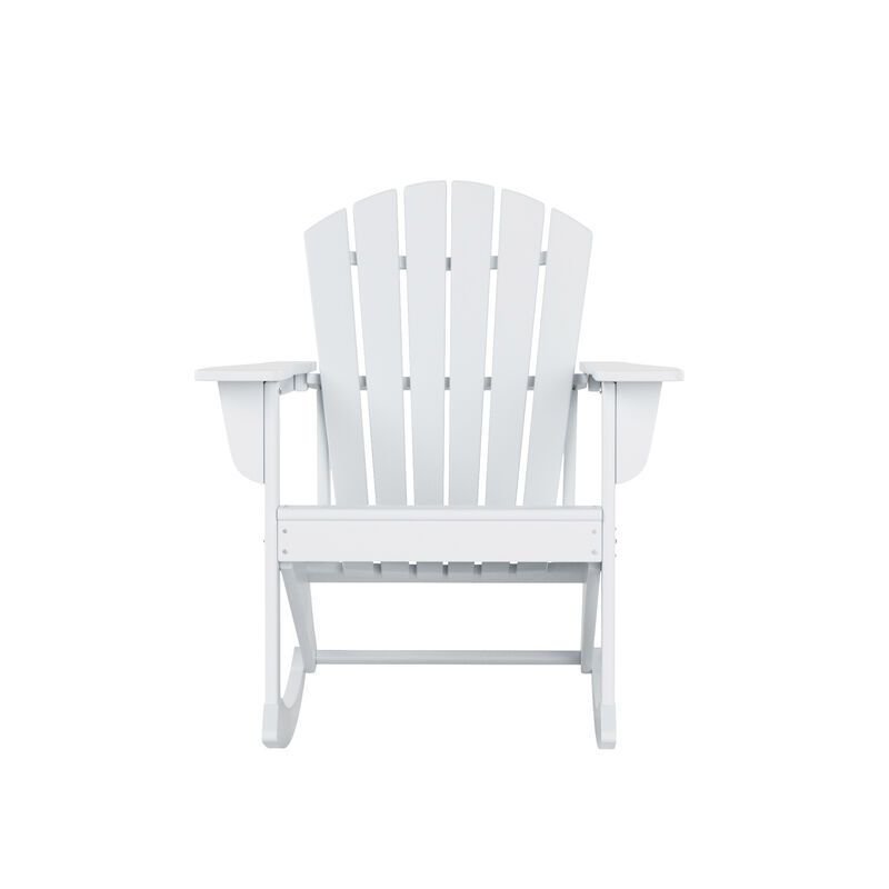 WestinTrends Outdoor Patio Adirondack Rocking Chair
