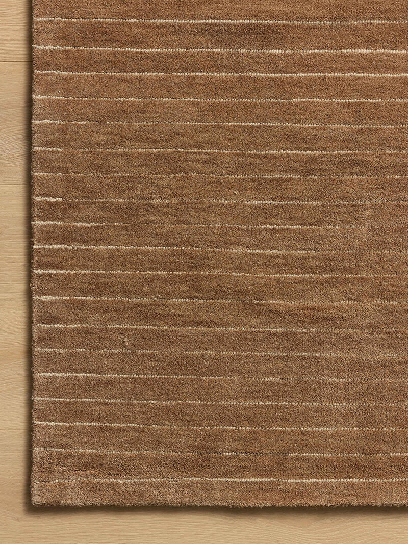 Henry HEY01 Rust/Natural 5' x 7'6" Rug image number 4