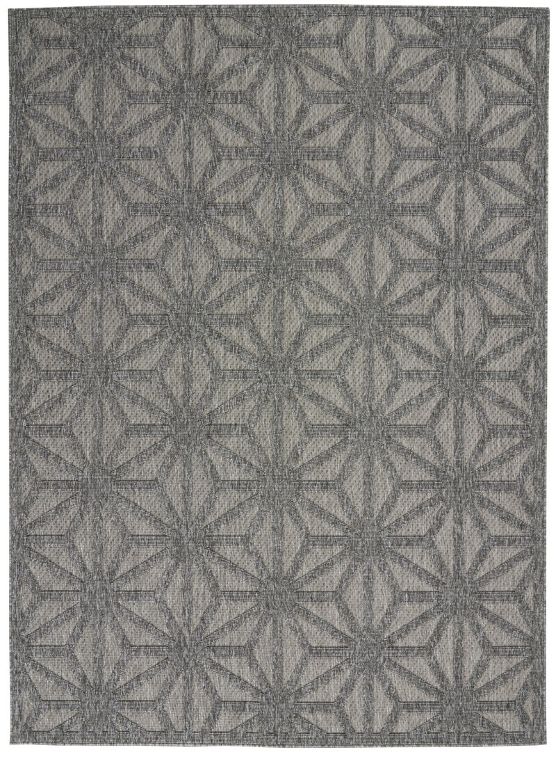 HomeRoots Geometric Indoor Outdoor Area Rug image number 0