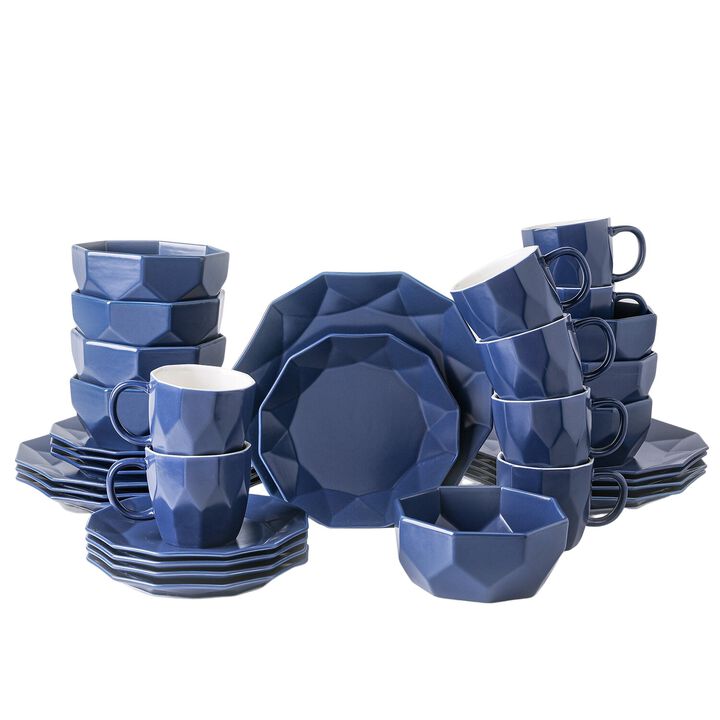 Stone Lain Jamie Porcelain 32 Piece Dinnerware Set
