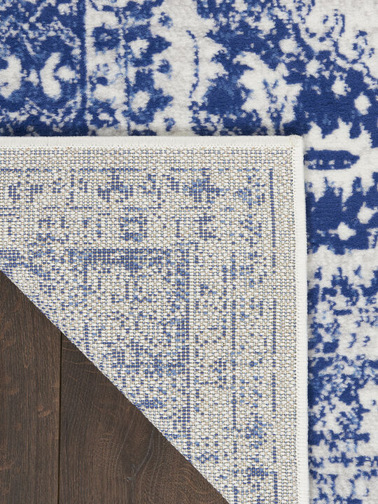 Whimsicle WHS15 Ivory/Navy 3' x 5' Rug