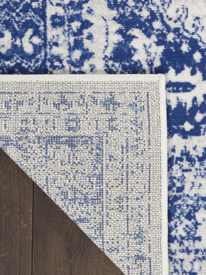 Whimsicle WHS15 Ivory/Navy 3' x 5' Rug