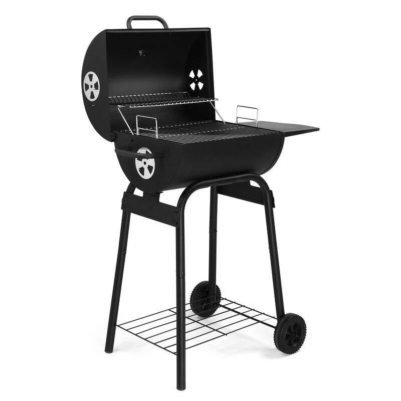 Outdoor Charcoal Grill, Portable BBQ Grill for Backyard Cooking and Outdoor BBQs