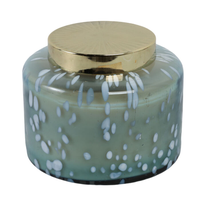 Jasmine Speckle Lidded Candle