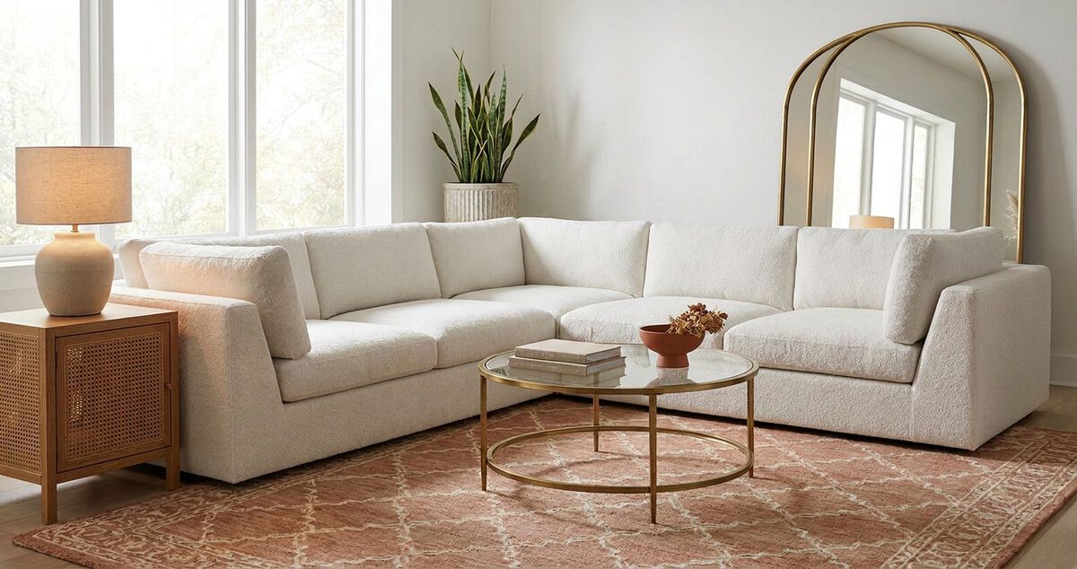 Fairbanks Cotton 3-Piece Sectional