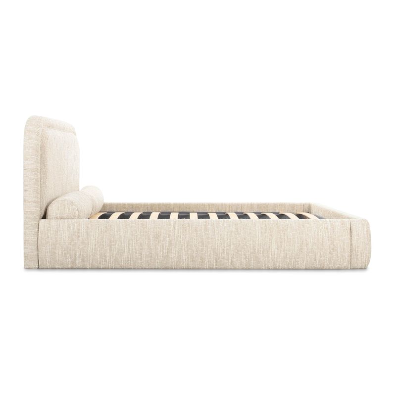 Murielle Cream Heavy Knubby Boucle Bed