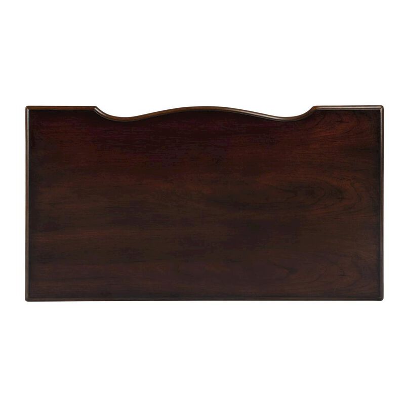 Starlight Canyon Home Vintage Vanity Desk, Solid Wood Writing Desk with Cherry Veneer Finish image number 6
