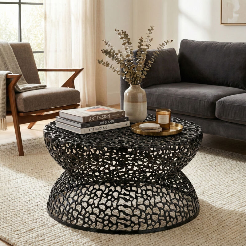 Kervessa Sculpted Coffee Table image number 5