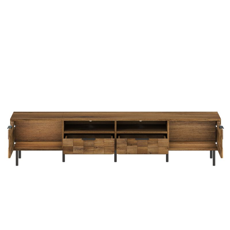 Retwed Mid Century TV Stand image number 6