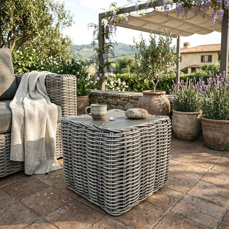 Teva Outdoor End Table Wicker image number 2
