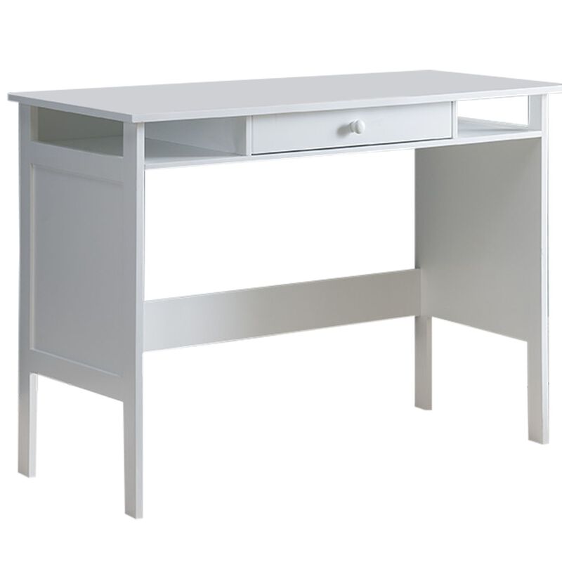 Kings Brand Furniture Home & Office Parsons Wood Desk with Drawer