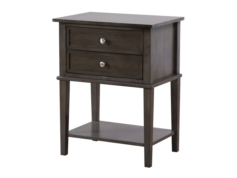 Newton 2-Drawer Nightstand (28 in. H x 16 in. W x 22 in. D)