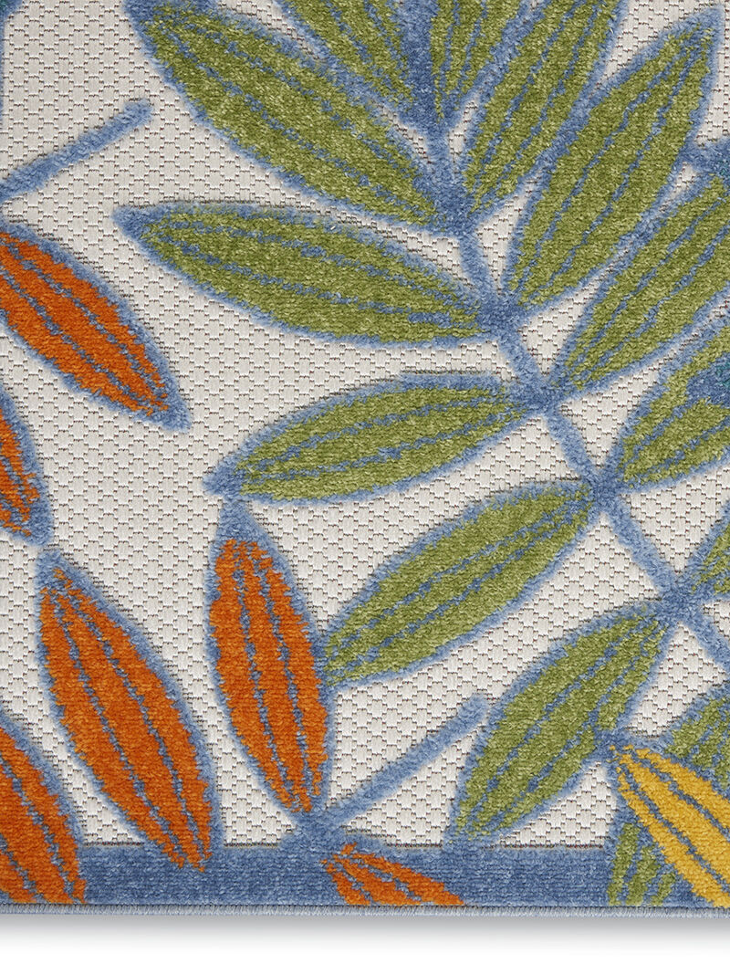 Aloha ALH18 Ivory/Multicolor 10' x 14' Rug