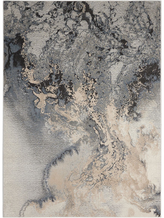 Maxell MAE08 Gray 6' x 9' Rug