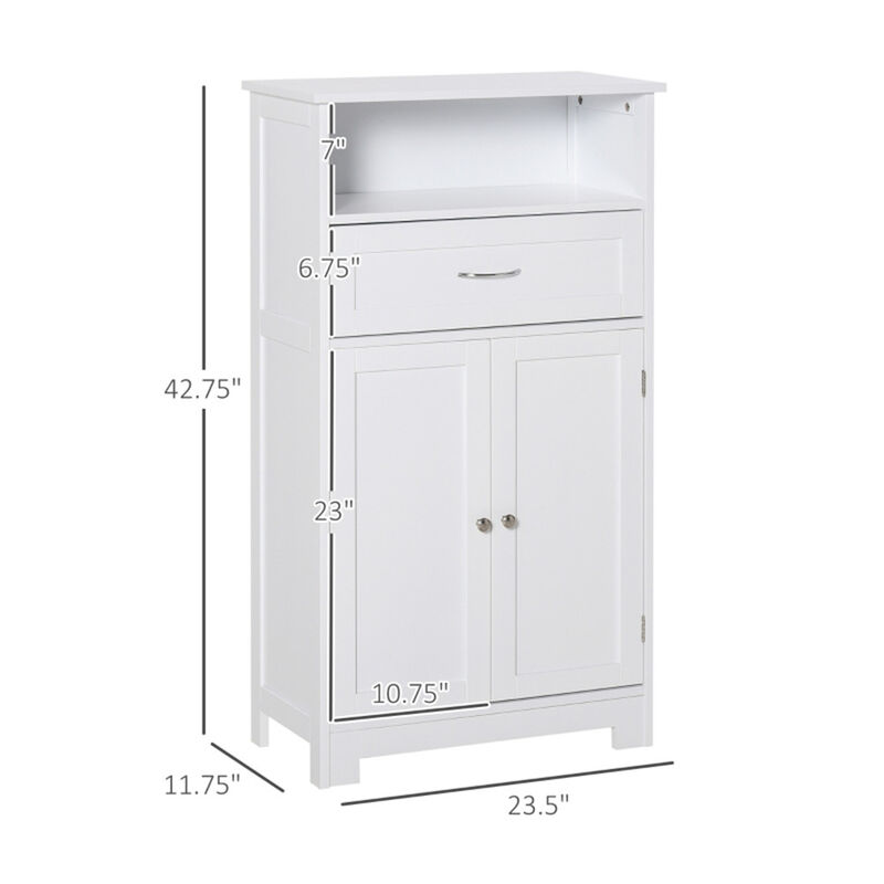Bathroom Vanity Cabinet with Double Doors and Adjustable Shelf