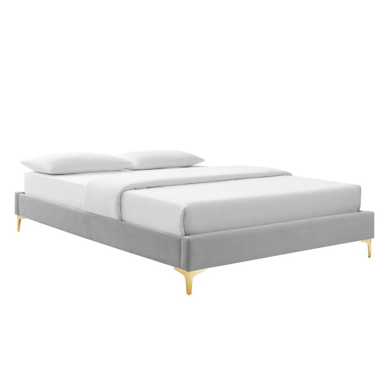 Modway Amber Platform, Twin, Light Gray image number 3