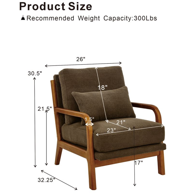 Zitrig Wooden Lounge Chair image number 9