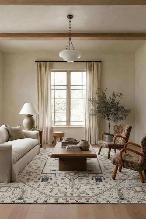 Cardamom Dahir Toasted Nut 5' x 8' Rug by Label J x Jaipur Living