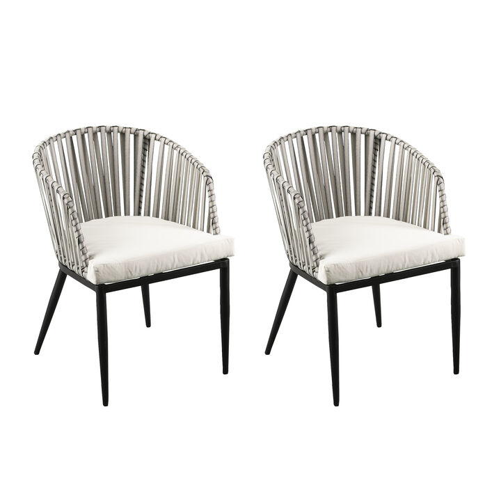 Gibson Pair Outdoor Chairs