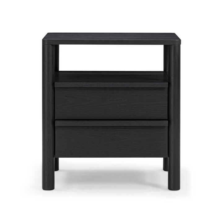 Tyra Natural Cerused Ash Nightstand