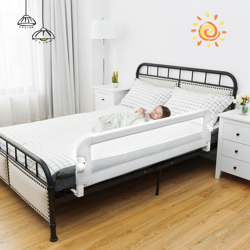 Extra Long Bed Safety Rail Guard for Children & Toddlers with Secure Stability image number 6
