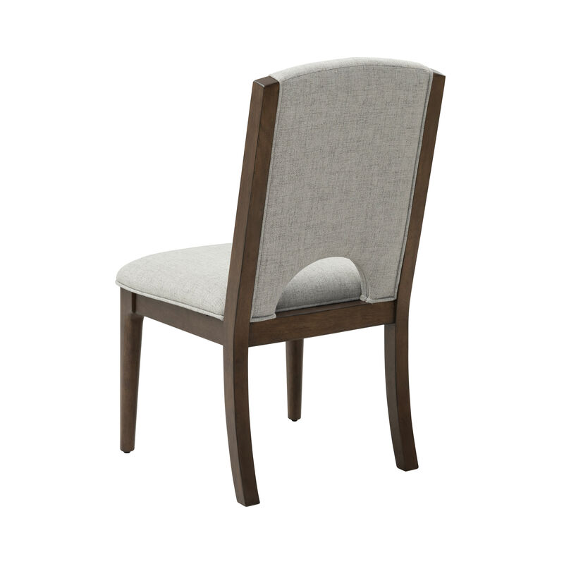 Athens Pair of Upholstered Dining Chairs