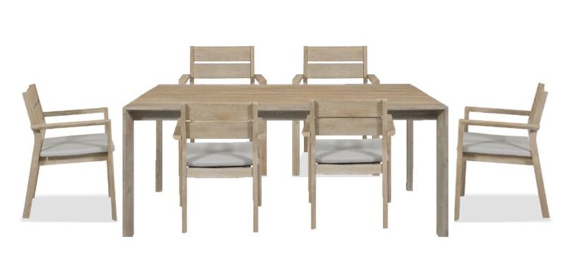 Solana 7 Piece Patio Dining Set image number 0