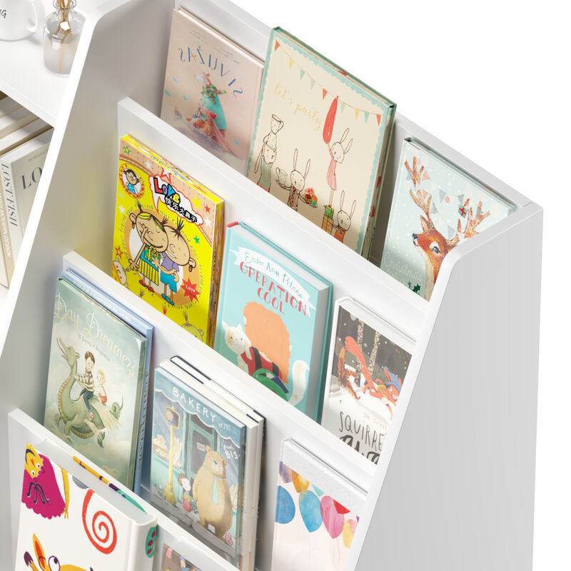 Lizud Wooden Kids Book Shelf image number 5