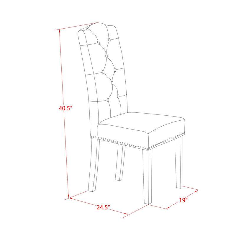 Dining Table- Parson Chairs
