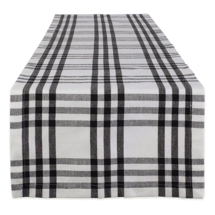 72" Table Runner with Homestead Plaid Design
