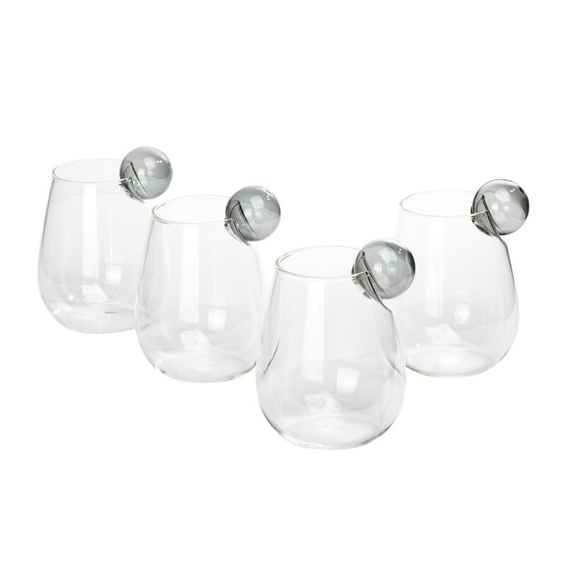 Boule Clear Water Glass - Set of 4