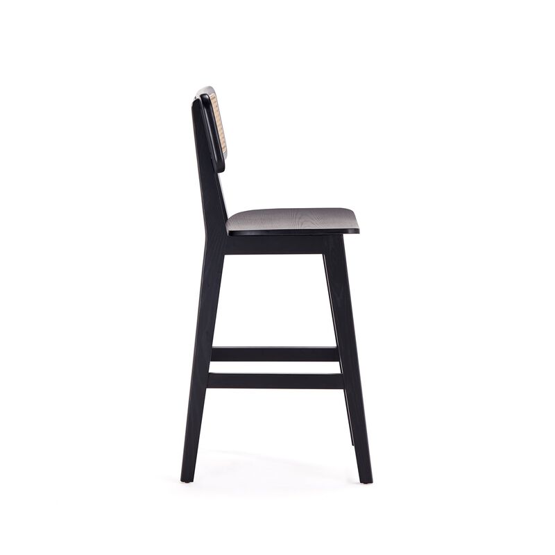 Versailles Black Counter Stool (Set of 3)