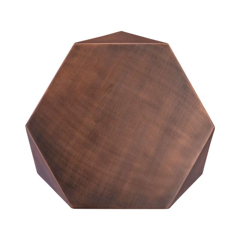 Marovenne Gold Hexagon End Table image number 2