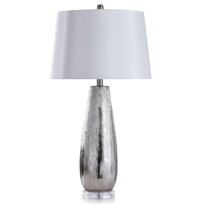 Pescara Silver Table Lamp
