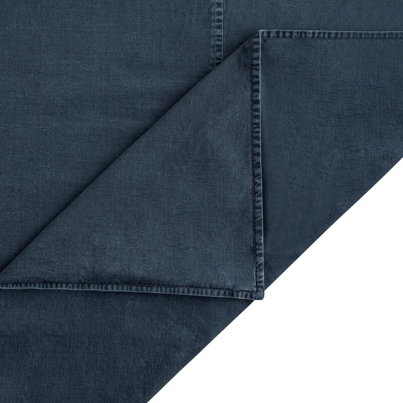 Stonewashed Denim Cotton Canvas Full/Queen Duvet Cover Set image number 2