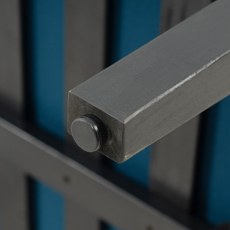 Merax Outdoor Acacia Wood Wicker Club Chair with Cushions