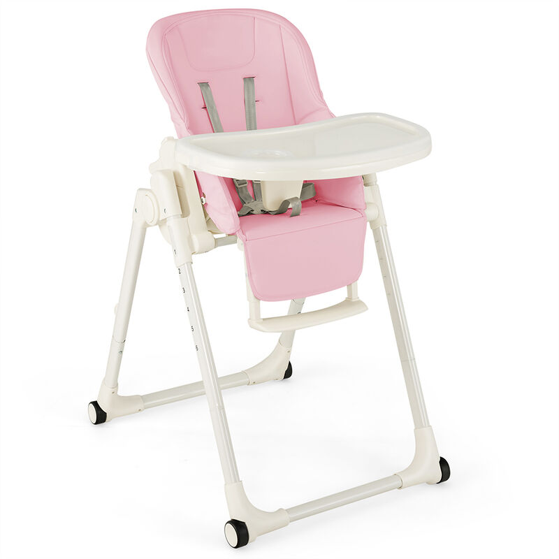 4-in-1 Baby High Chair with 6 Adjustable Heights
