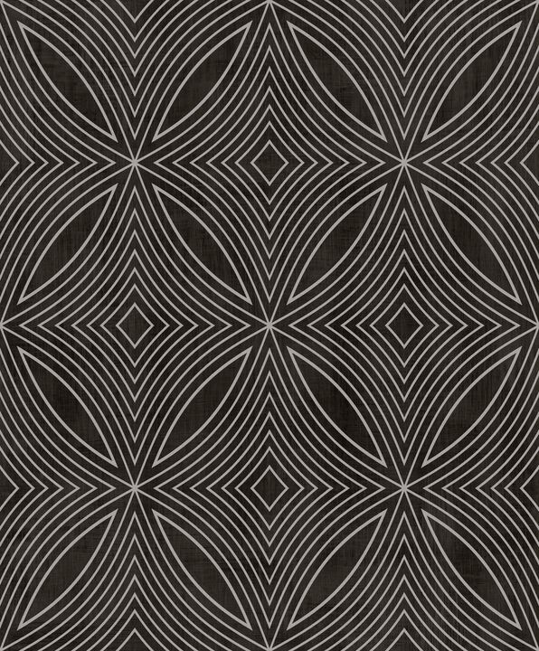 Special FX 2 Metallic Spiral Black Wallpaper G67732
