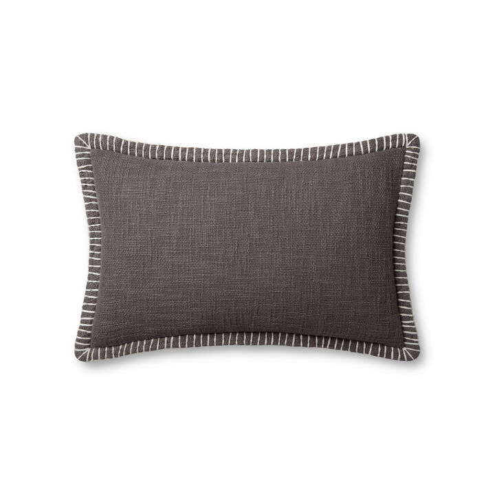 PLL0109 Grey 13''x21'' Poly Pillow